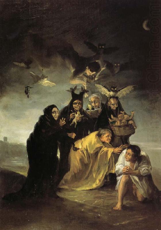 Francisco Goya The Spell china oil painting image